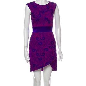 Karen Millen size 4 great embroidered dress.